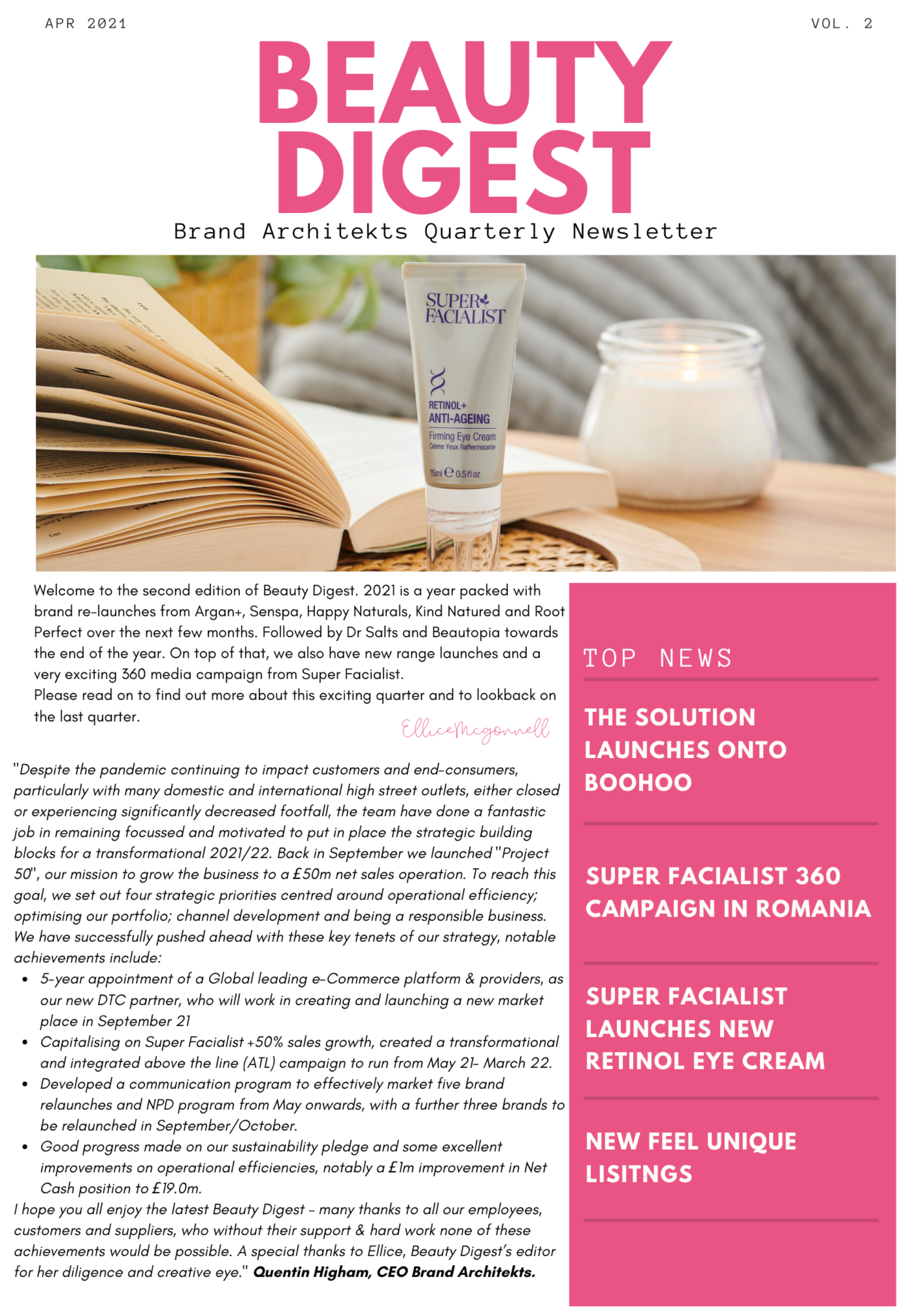 Beauty Digest Volume 2 April 21