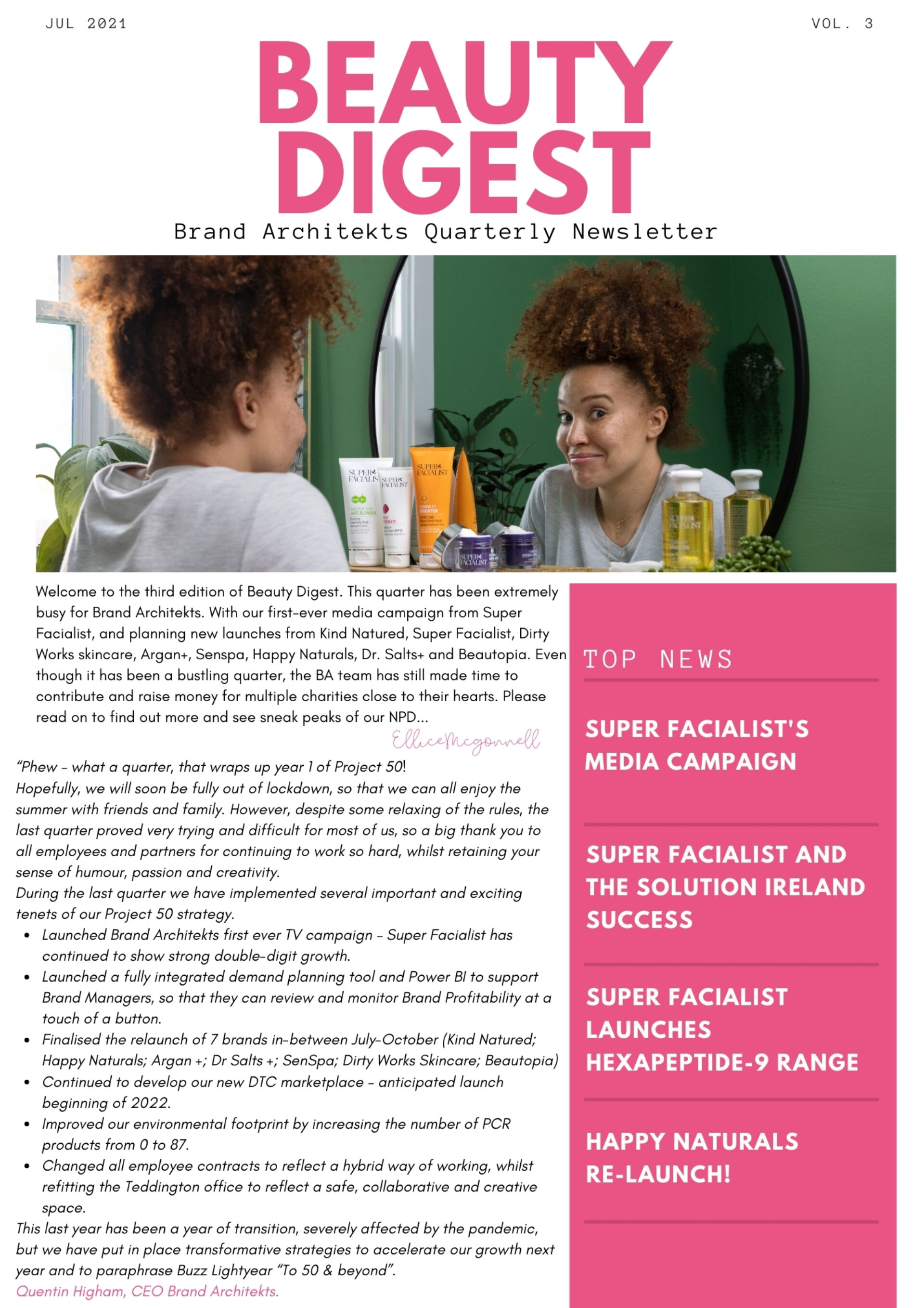 Beauty Digest Volume 3 July 21